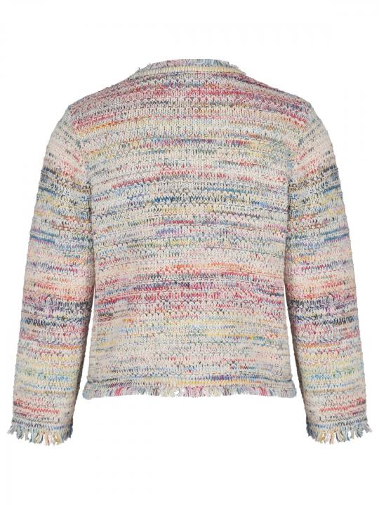 Hearts&More - Strickjacke aus Multicolor-Garn