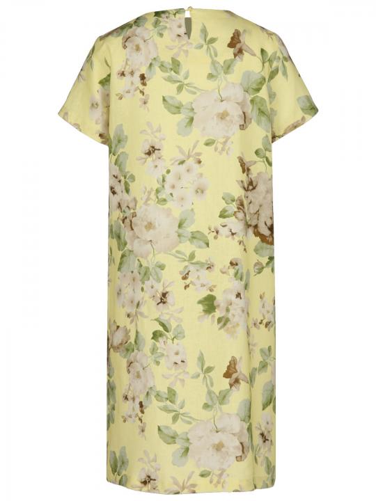 Rena Marx - Leinenkleid mit Print