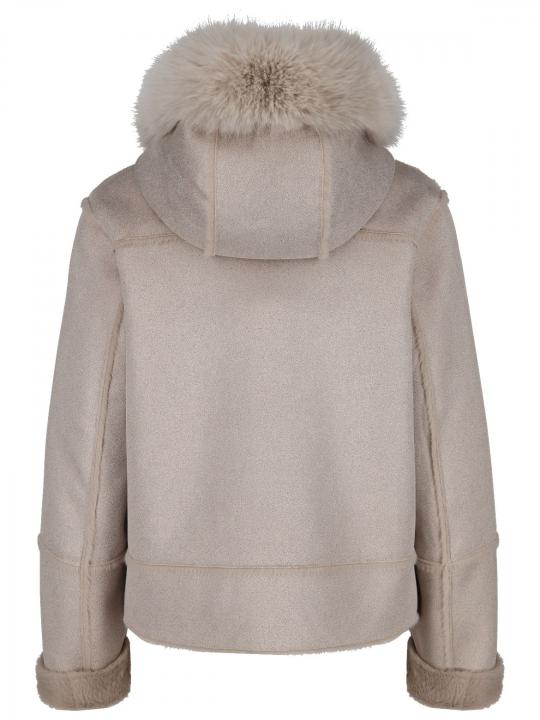 Funk - Webpelzjacke in Shearling-Optik