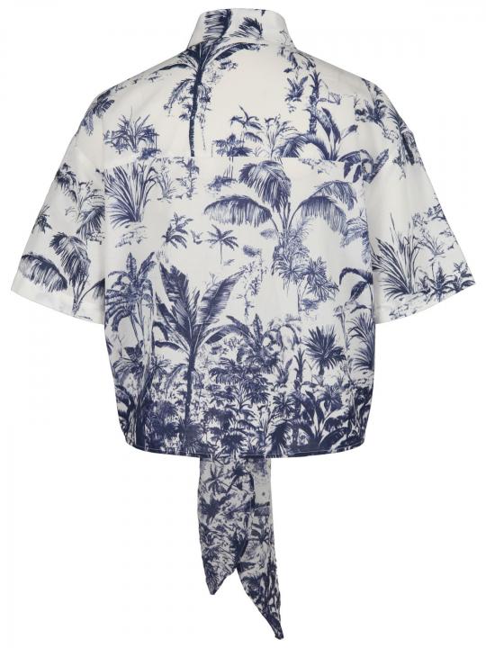 Hearts&More - Bluse mit Knotendetail