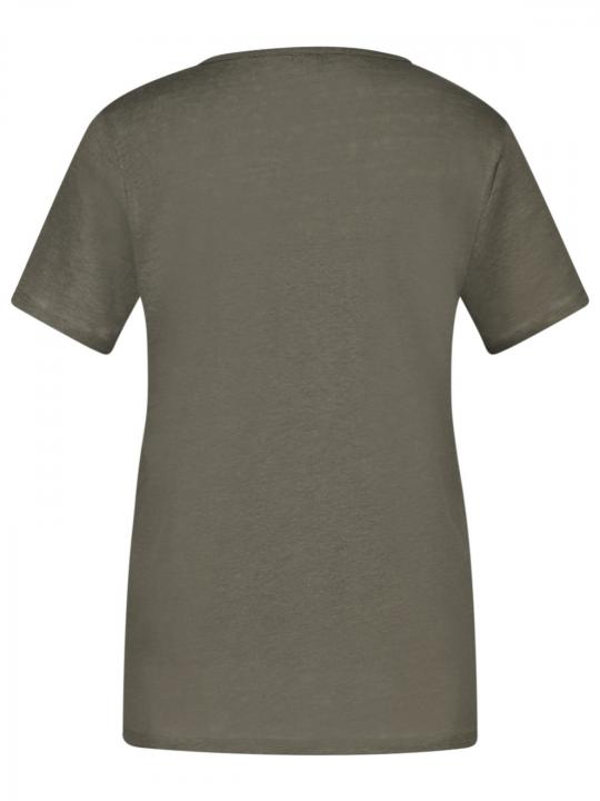 Hearts&More - T-Shirt aus Leinen-Jersey