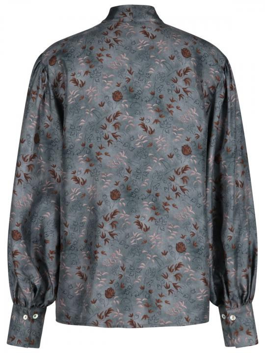 Sem Per Lei - Seidenbluse mit Schluppe