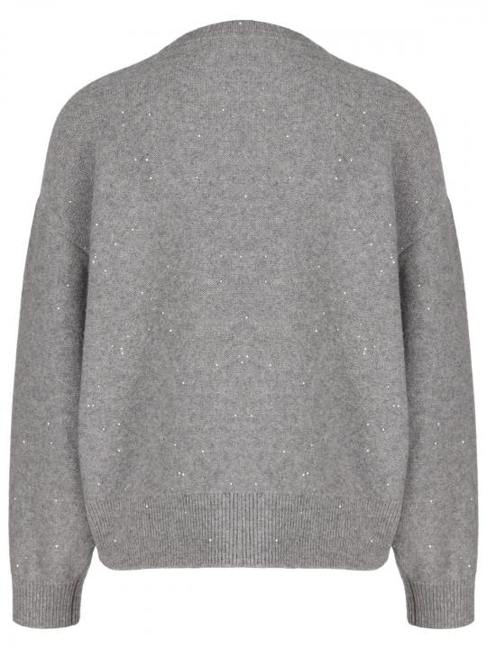 The Mercer - Pullover mit Kaschmir und Glanzgarn