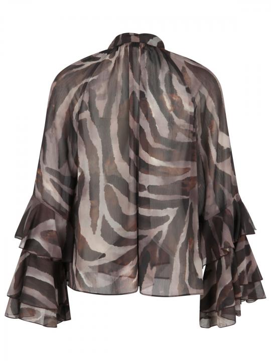 V by Vera Mont  - Schluppenbluse mit Print