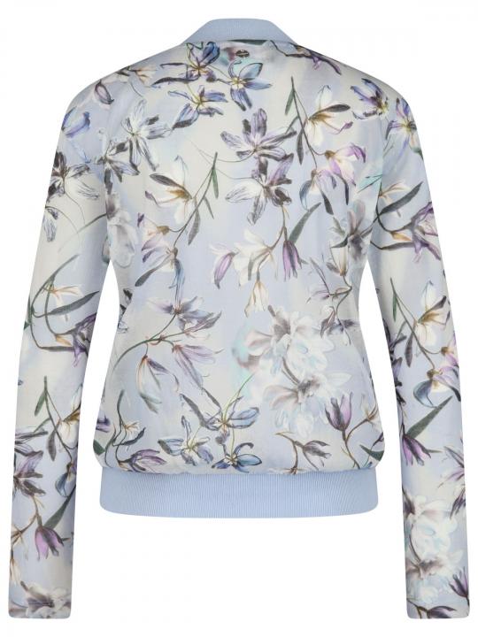 Marc Cain - Feinstrick-Blouson mit Print