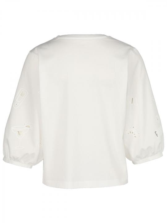 Marc Cain Sport - Shirt mit Materialmix
