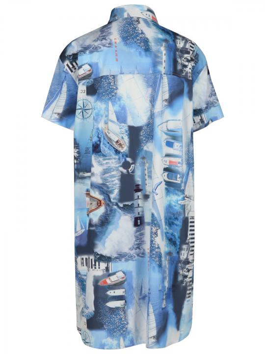 Marc Cain Sport - Hemdblusenkleid mit Print