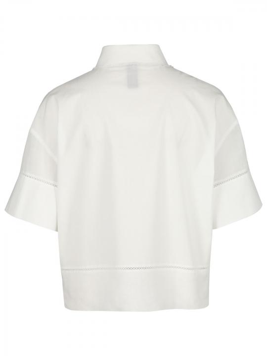 Marc Cain Sport - Schlupfbluse mit Materialmix
