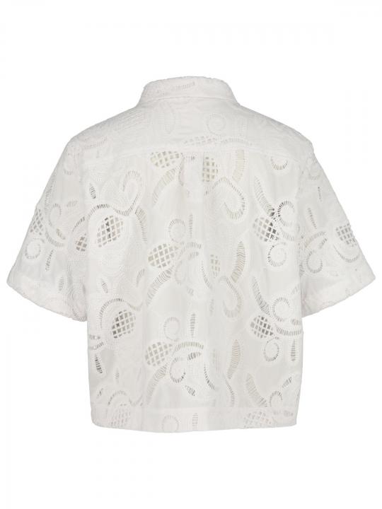 Hearts&More - Bluse mit Häkelspitze