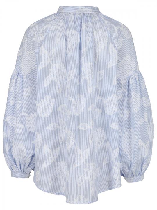 Hearts&More - Bluse aus Baumwoll-Jacquard