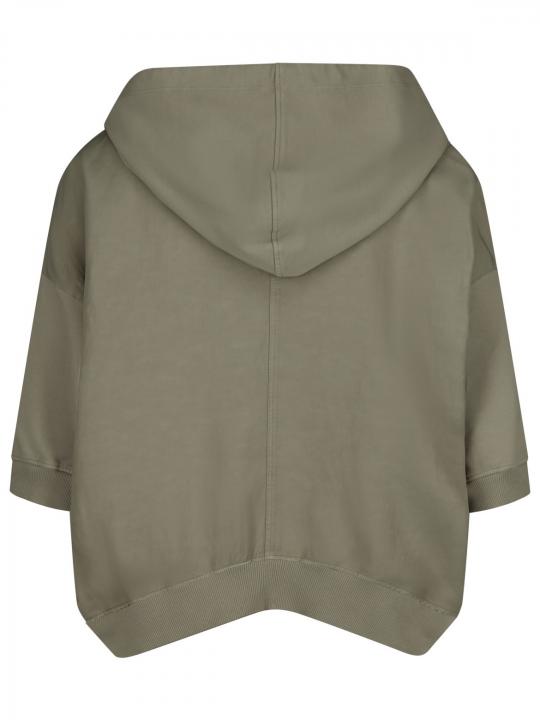 Hearts&More - Shirtjacke mit Materialmix