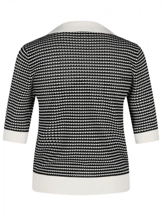 Chelsea Rose - Poloshirt aus Strick