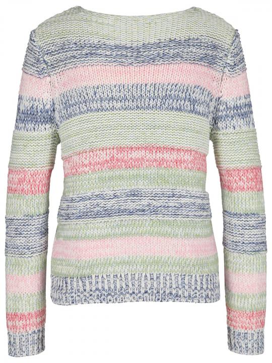 Chelsea Rose - Pullover mit Multicolor-Streifen
