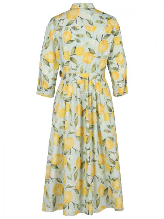 Oui - Hemdblusenkleid mit Print