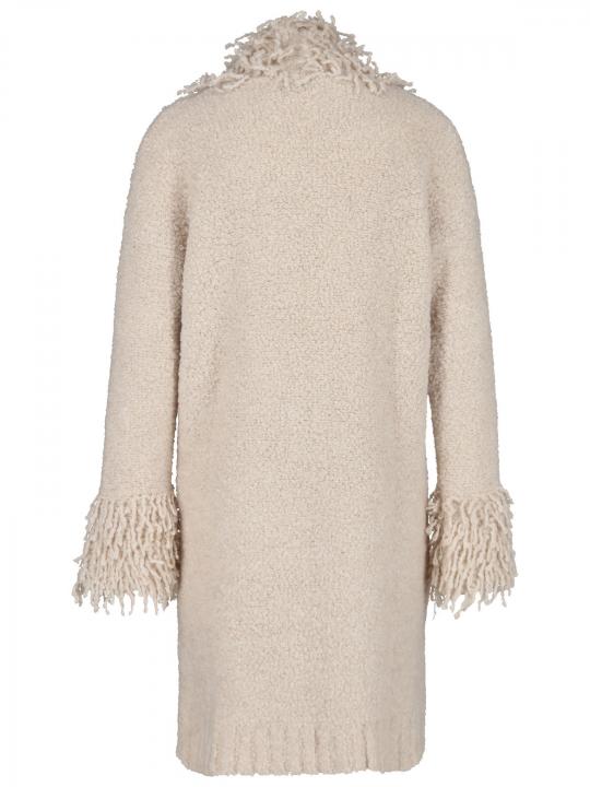 Grace - Offene Strickjacke mit Fransen