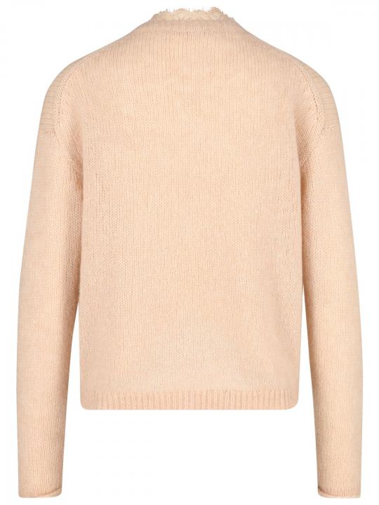 Luisa Cerano - Pullover mit Spitzeneinsatz