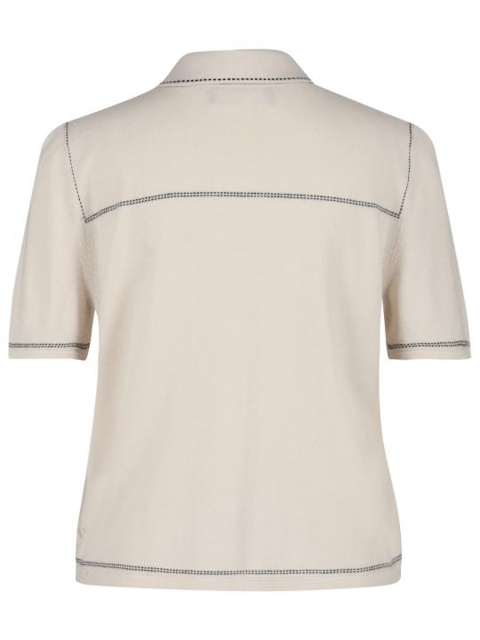 Marc Cain Sport - Strickjacke im Polo-Look
