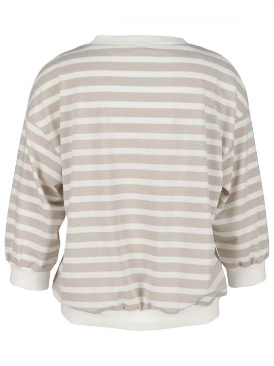 Marc Cain Sport - Shirt mit Lurex-Streifen