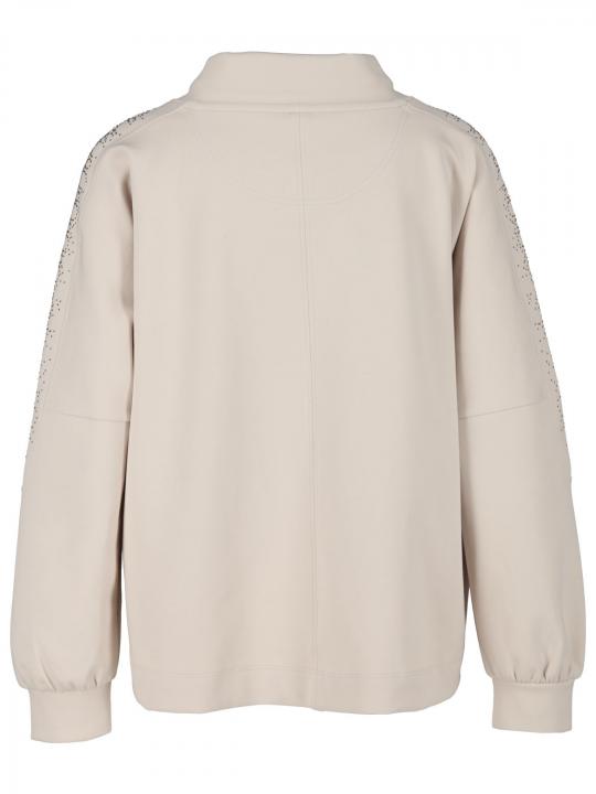 Marc Cain Sport - Oversize Sweatshirt mit Straßsteinen