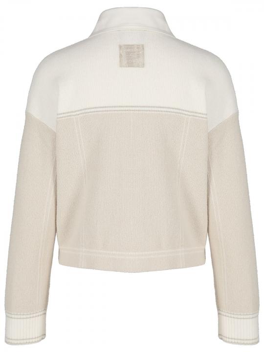 Marc Cain Sport - Strickjacke mit Denim-Details
