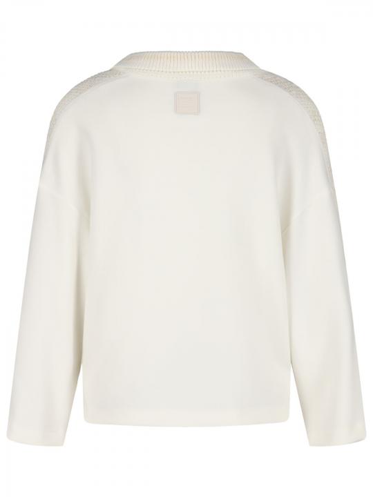 Marc Cain Sport - Pullover mit Materialmix