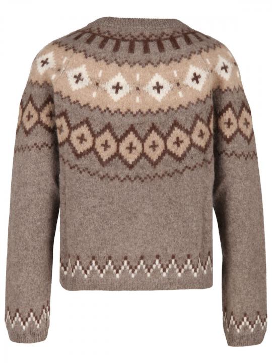 Princess - Pullover mit Norweger-Muster