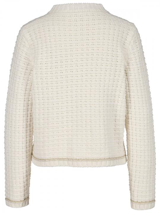 Rich & Royal - Strickjacke mit Schmuckknöpfen