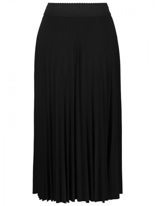 Rich & Royal - Plisseerock in Midilänge