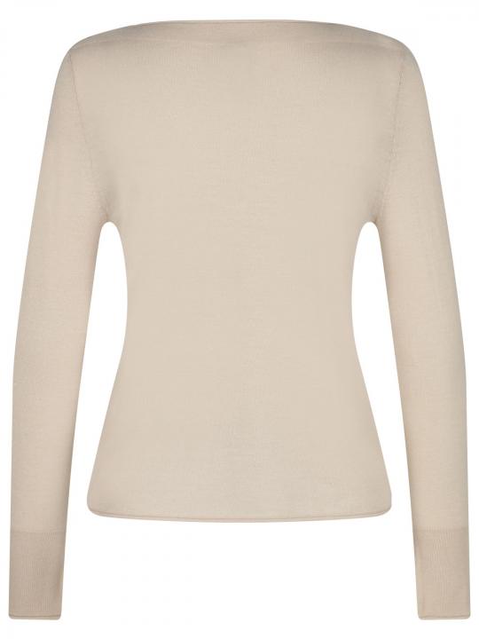 Marc Cain - Feinstrickpullover mit Glanzgarn