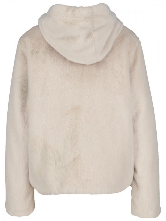 White Label - Webpelzjacke mit Wendefunktion
