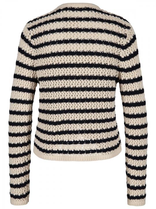 oui - Strickjacke aus Grobstrick