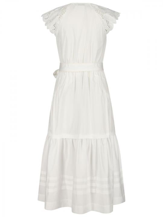 Claire Luise - Midikleid mit Lochspitze