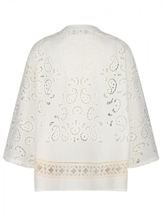 Grace - Bluse aus Lochspitze