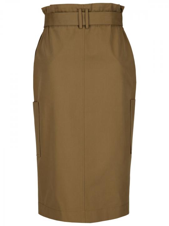 Kaos - Midirock mit Knopfleiste