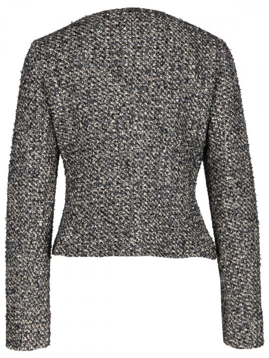 White Label - Boucléjacke mit Schmuckknöpfen