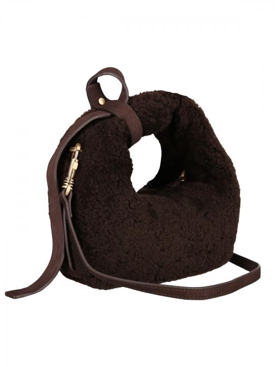 Les Visionnaires - Handtasche GRETA MICRO TEDDY