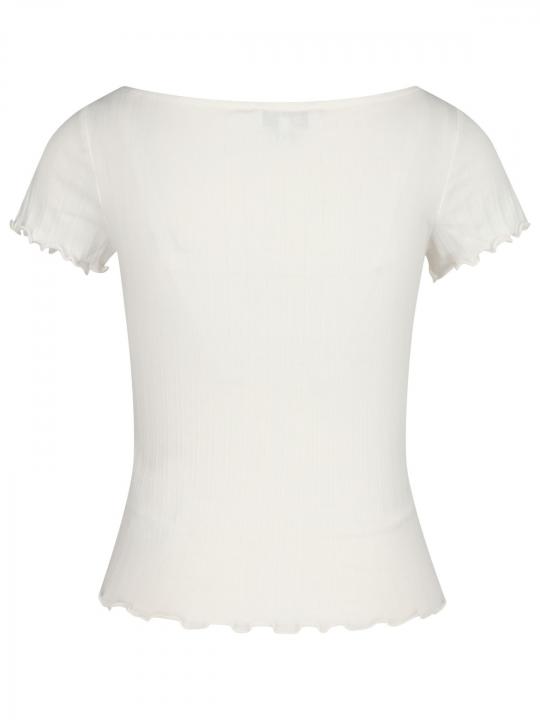 Tommy Jeans - Rippshirt mit Logostickerei