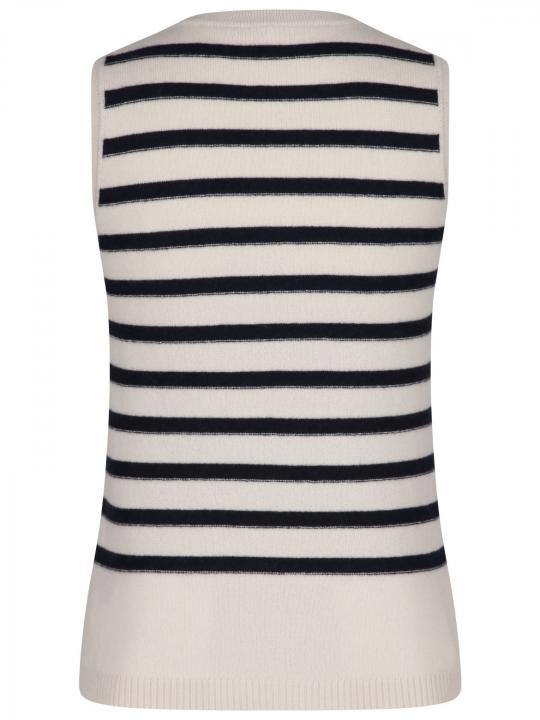 Luisa Cerano - Stricktop mit Streifenmuster