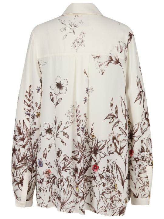 Semicouture - Bluse mit Blumendruck