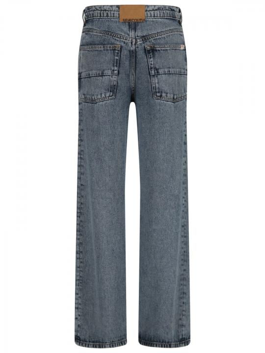 Semicouture - Wide Leg Jeans mit Tunnelzug