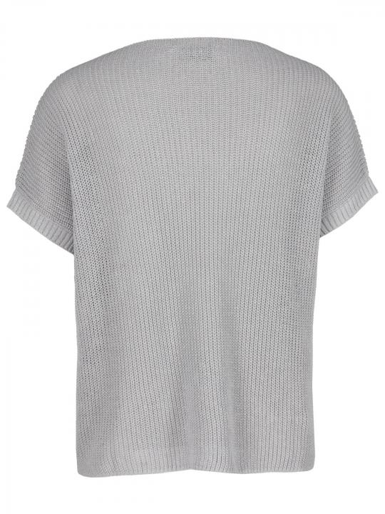 Bruno Manetti - Strickshirt mit Leinen