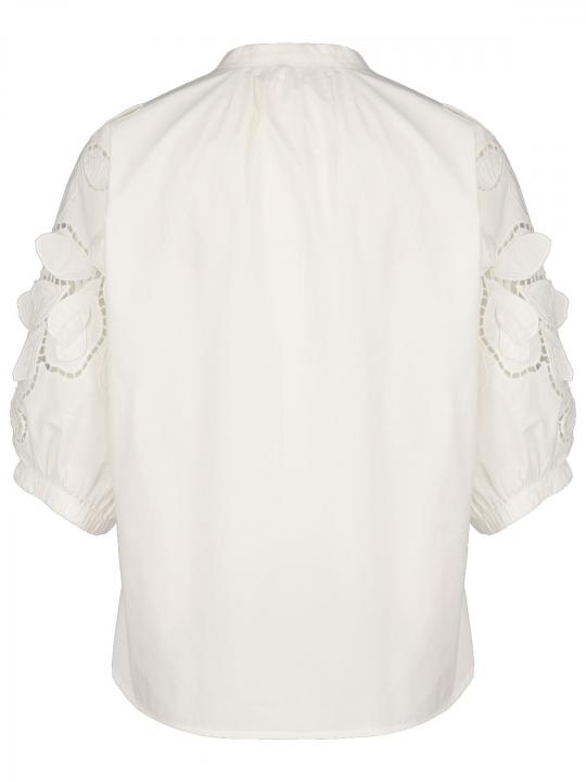 Luisa Cerano - Bluse mit Lochspitze