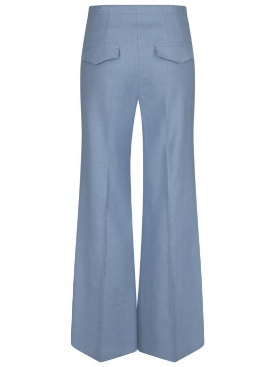 Windsor - Wide Leg Hose mit Leinen