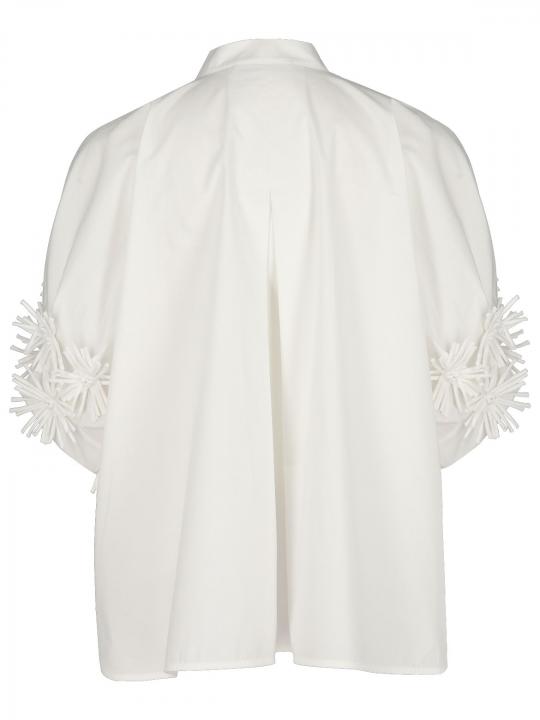 Meimeij - Bluse mit Applikation