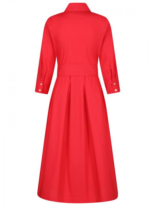 La Camicia - Hemdblusenkleid mit Bindegürtel