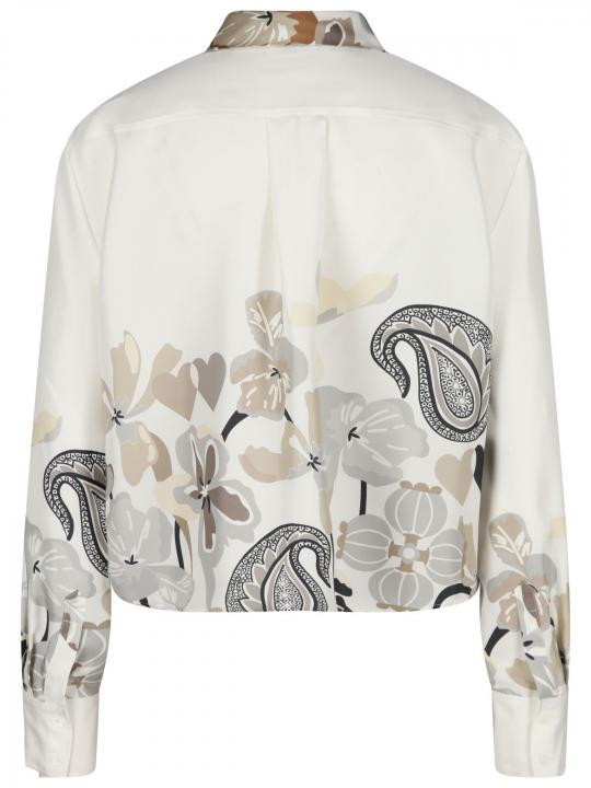 Rena Marx - Seidenbluse mit Blumenprint