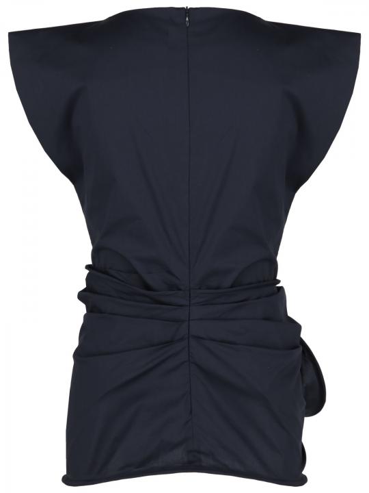 Liviana Conti - Bluse mit Drapierung