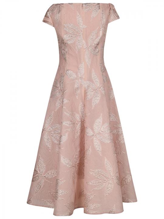 Talbot Runhof - Cocktailkleid aus Metallic-Jacquard