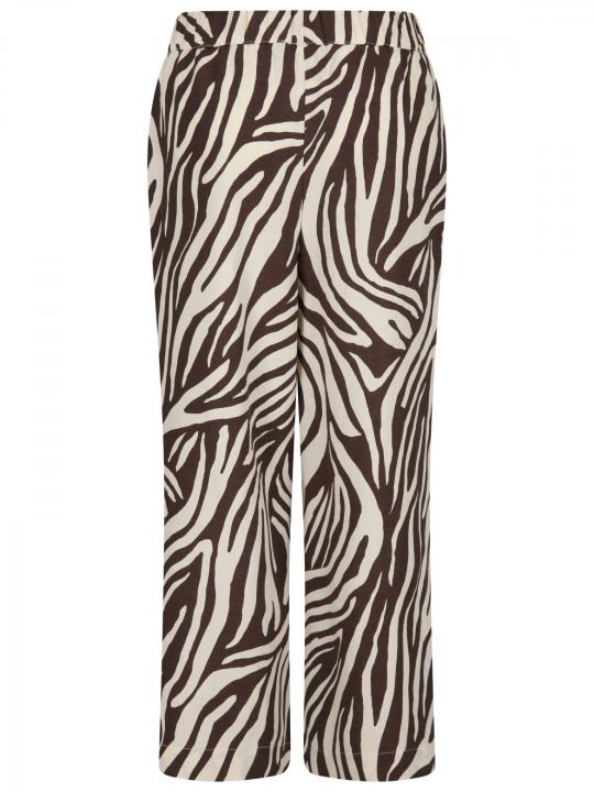 S.Oliver Black L. - Wide Leg Hose mit Print