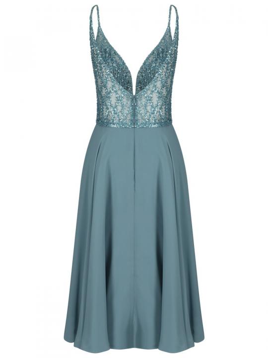 Swing - Cocktailkleid mit Schmucktop